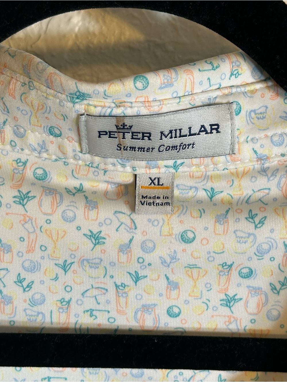Peter Millar Summer Comfort Golf Polo Lot 2-Pack Performance Polos Golfcore XL - Picture 4 of 16